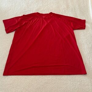 Real Essentials Red Performance Tee 3XL Athletic Workout Shirt